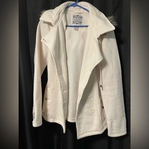 Womens fairly worn hooded jacket